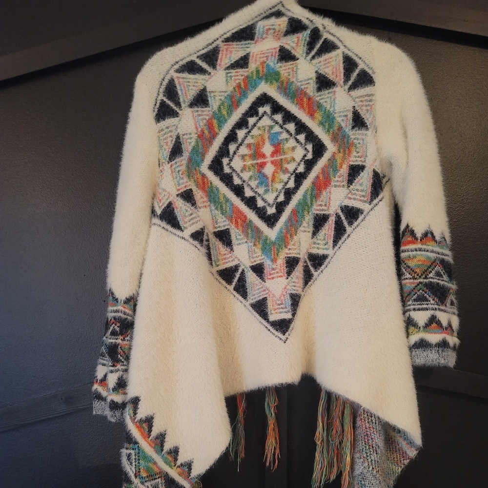 Jodifl aztec sweater cardigan